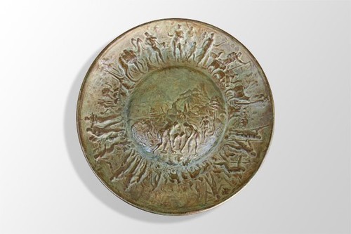 Terre cuite verte scènes - verte,